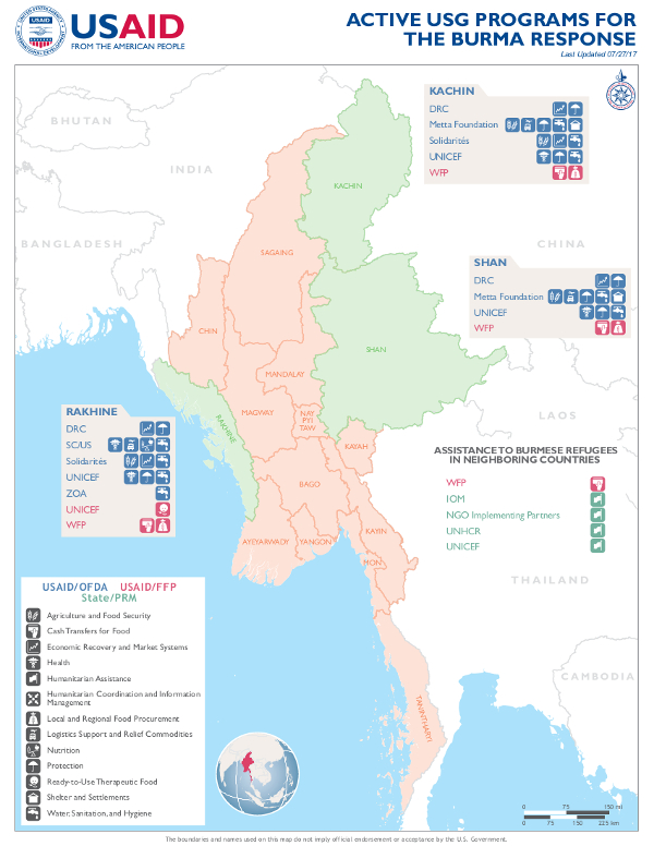 Burma Map - 07-27-2017