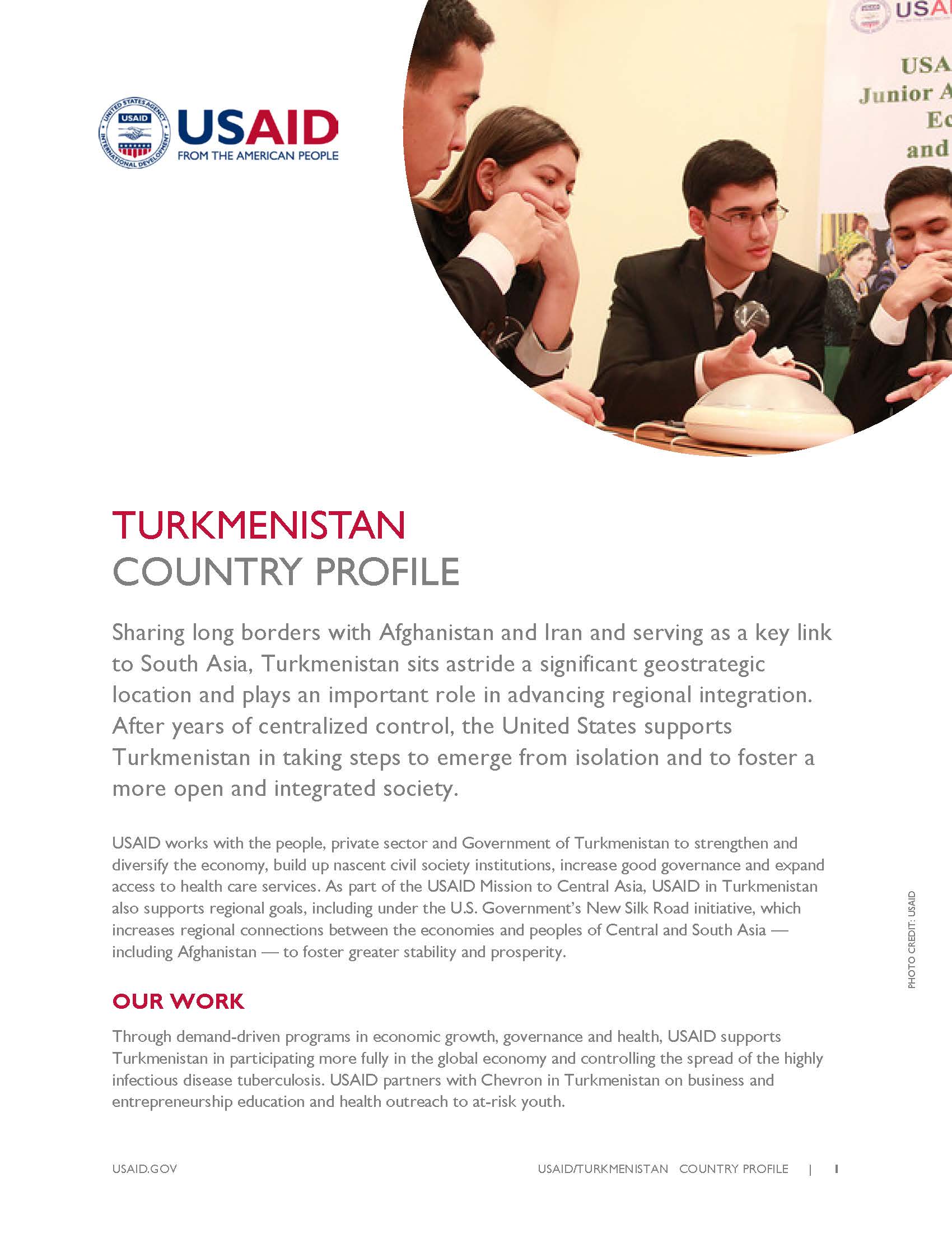 Turkmenistan Country Profile 2016