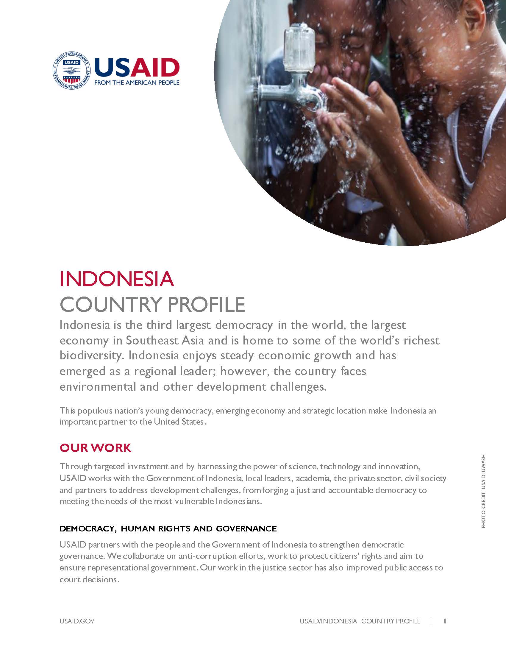 Indonesia Country Profile [PDF]