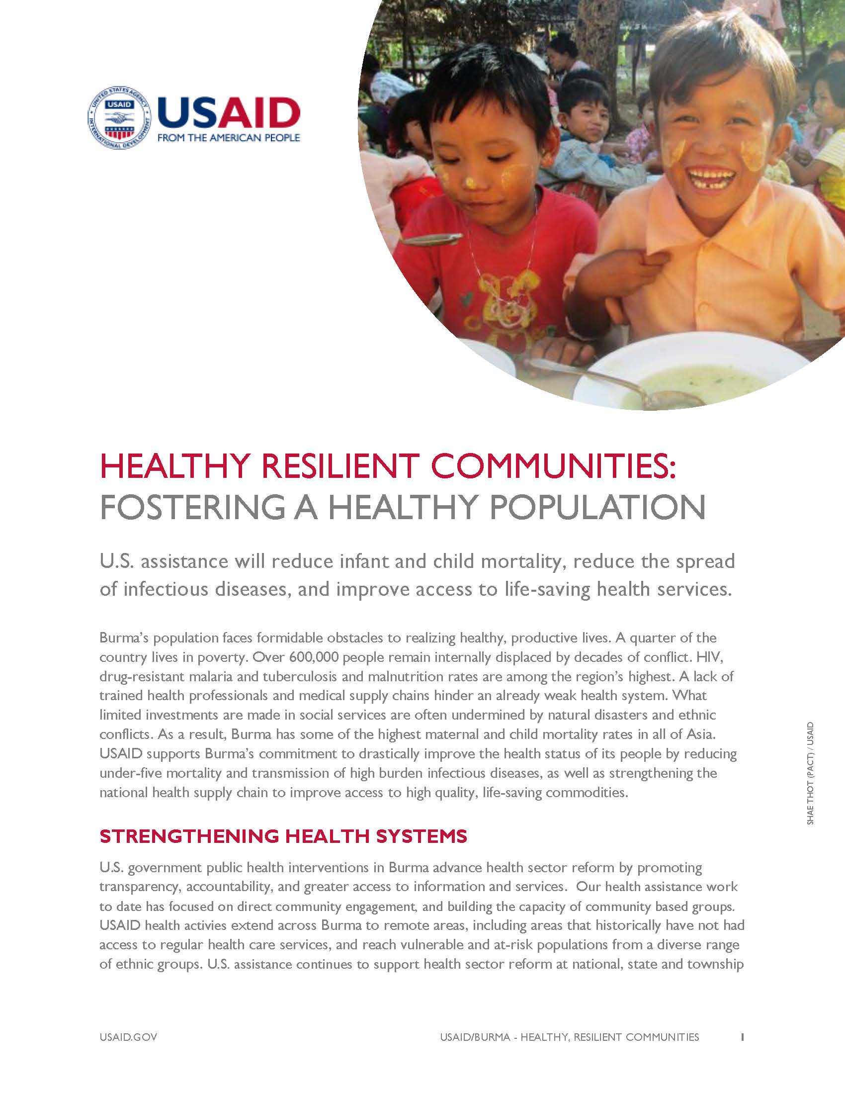 Healthy Resilient Communities