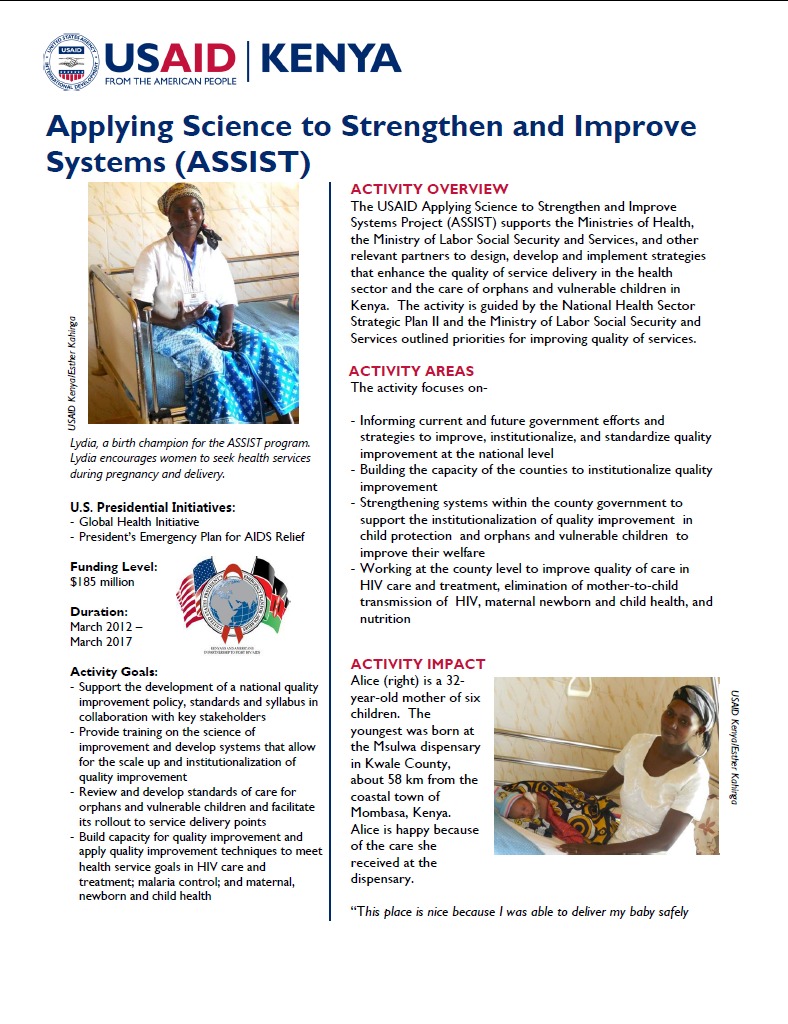 ASSIST Fact Sheet_August 2014