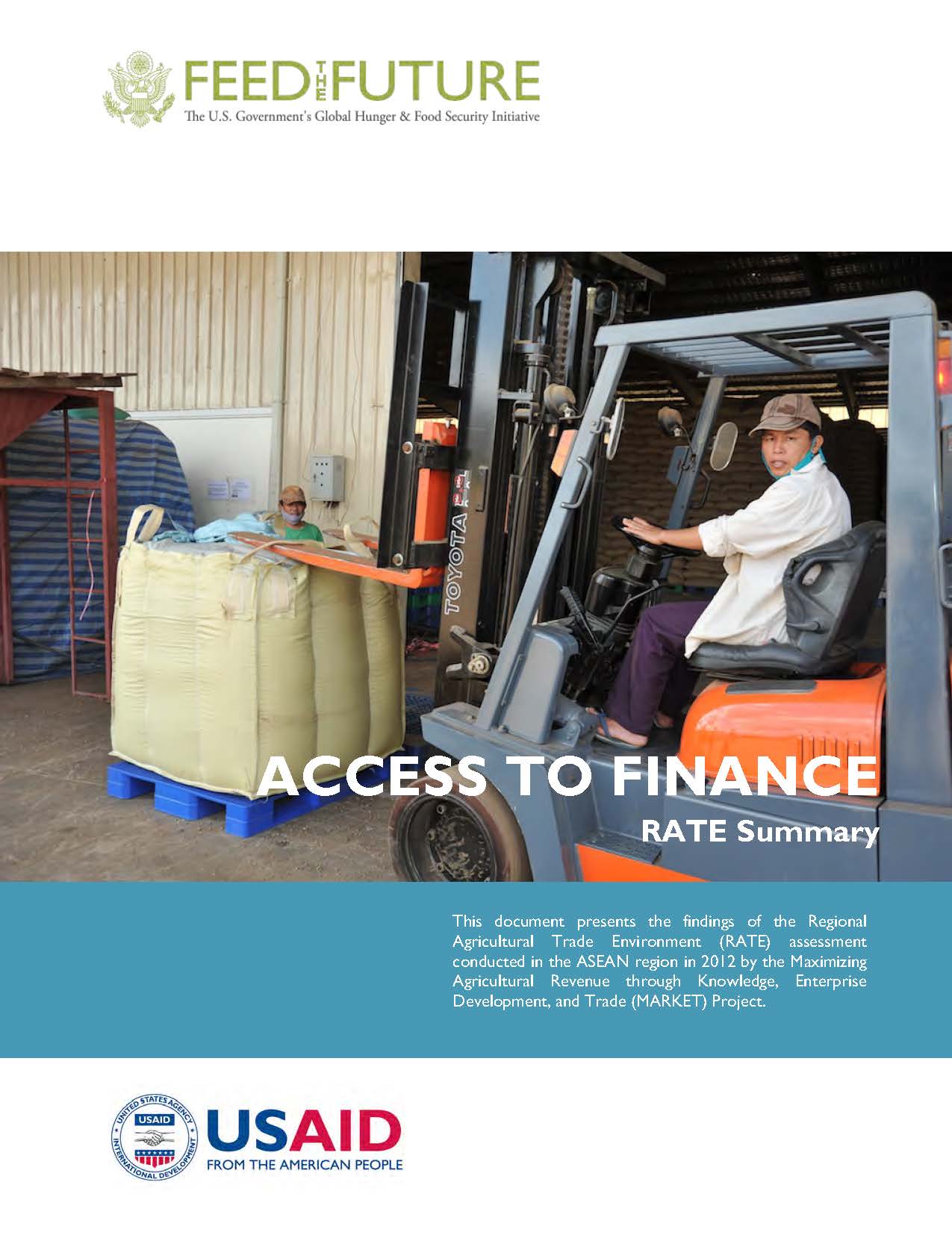 ASEAN Regional Agricultural Trade Environment Assessment Reports: Access to Finance