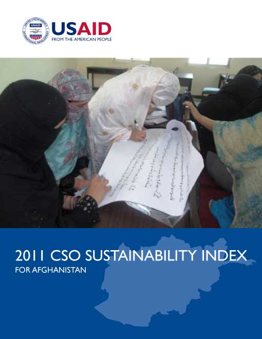 2011 CSO Sustainability Index for Afghanistan