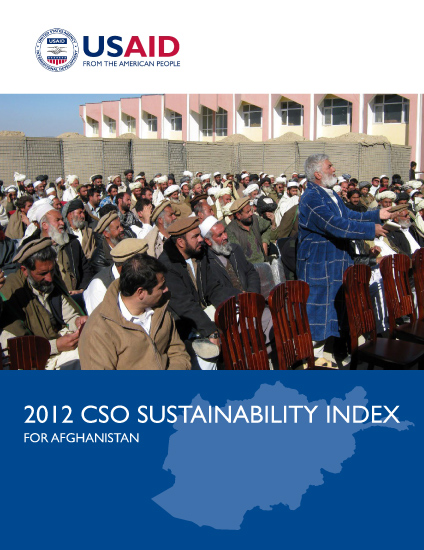 2012 Afghanistan CSO Sustainability Index