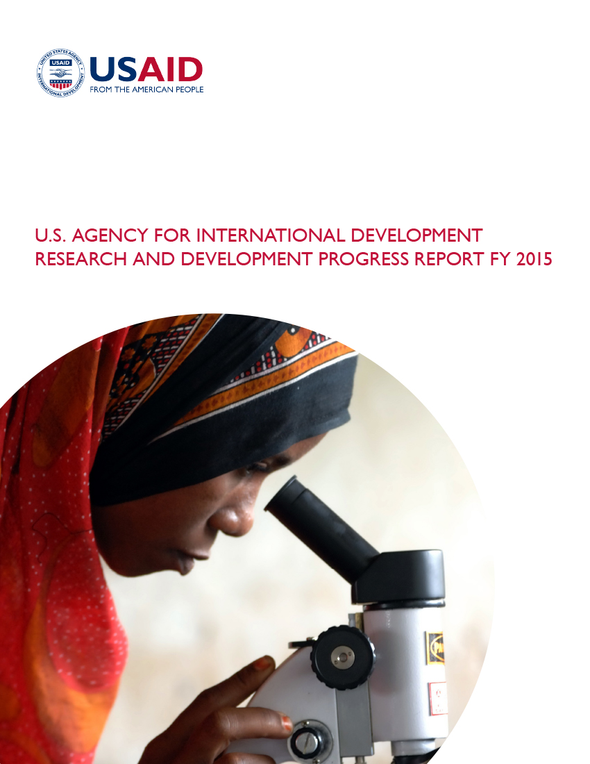 Research and Development Progress Report - FY 2015