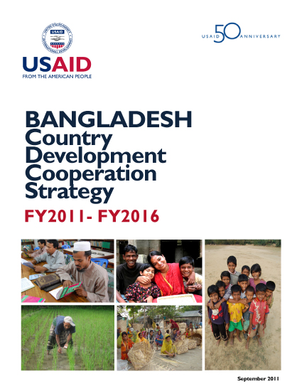 Bangladesh Country Development Cooperation Strategy 2011-2016