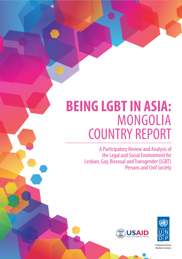 Being LGBT in Asia: Mongolia Country Report
