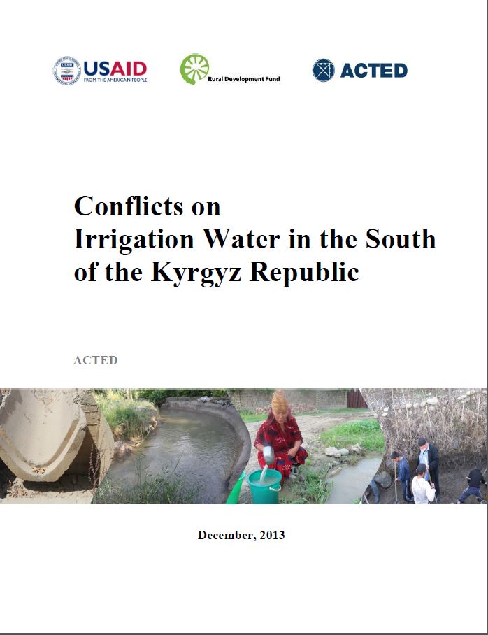  COMTACA Irrigation Water Conflict Sources Report- English