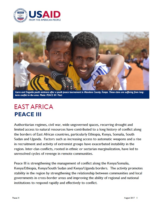 PEACE III Fact Sheet