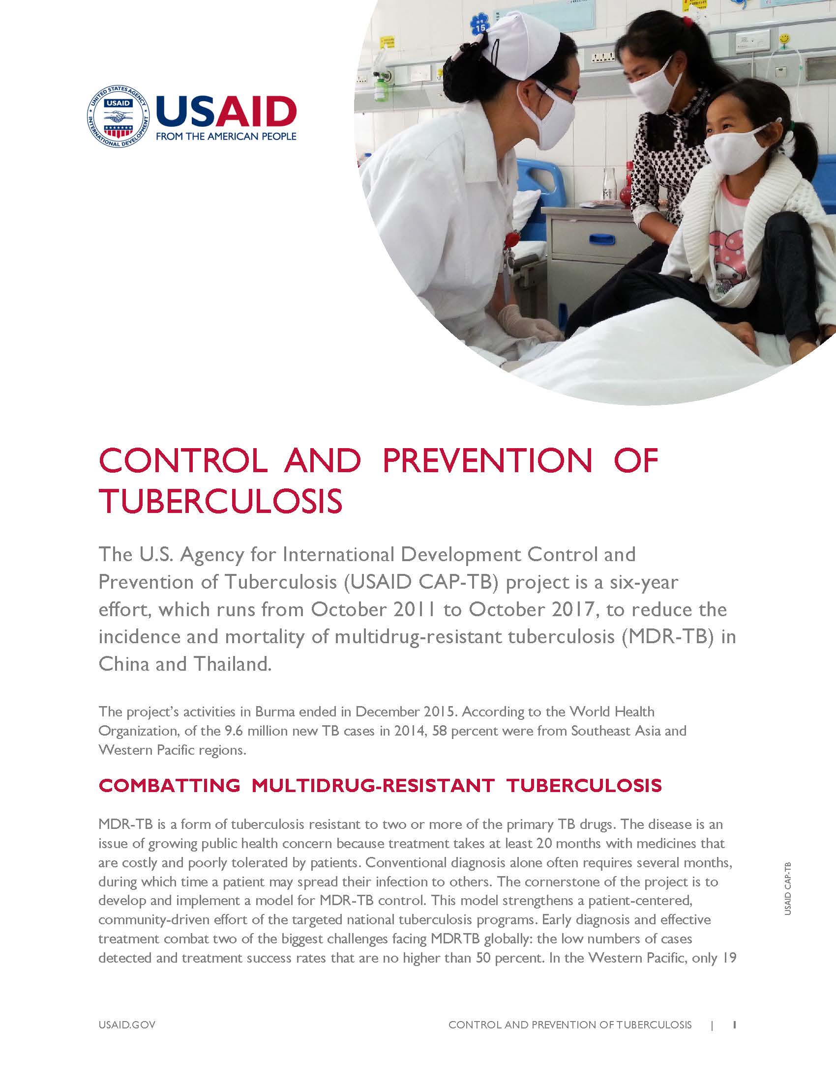 Control and Prevention of Tuberculosis Project