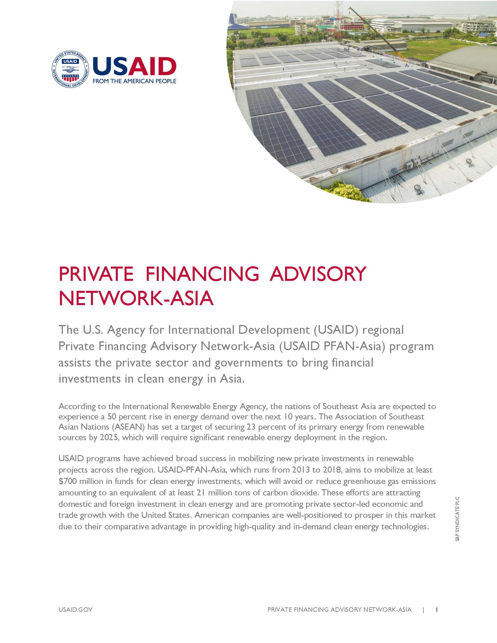 Private Financing Advisory Nework-Asia