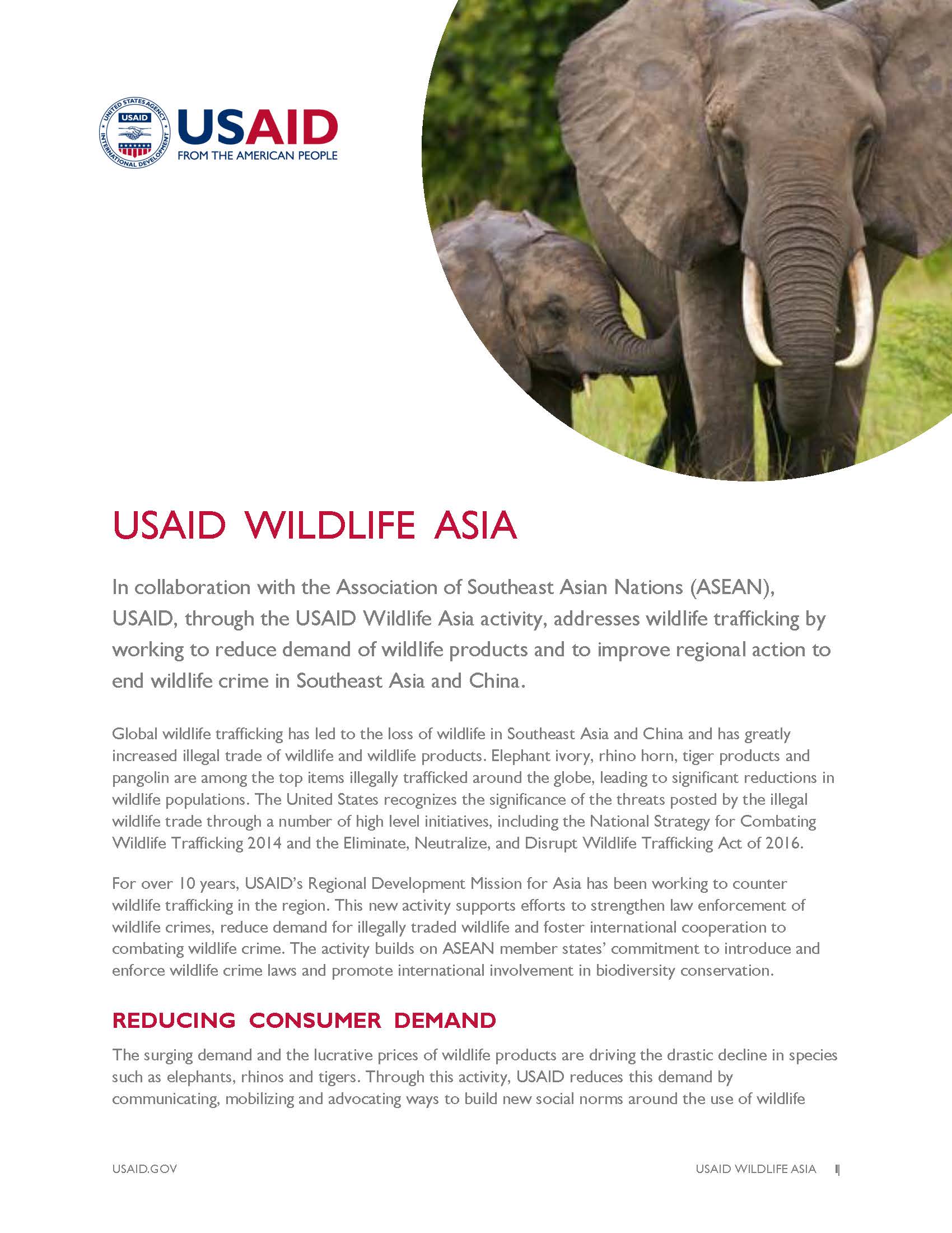 USAID Wildlife Asia