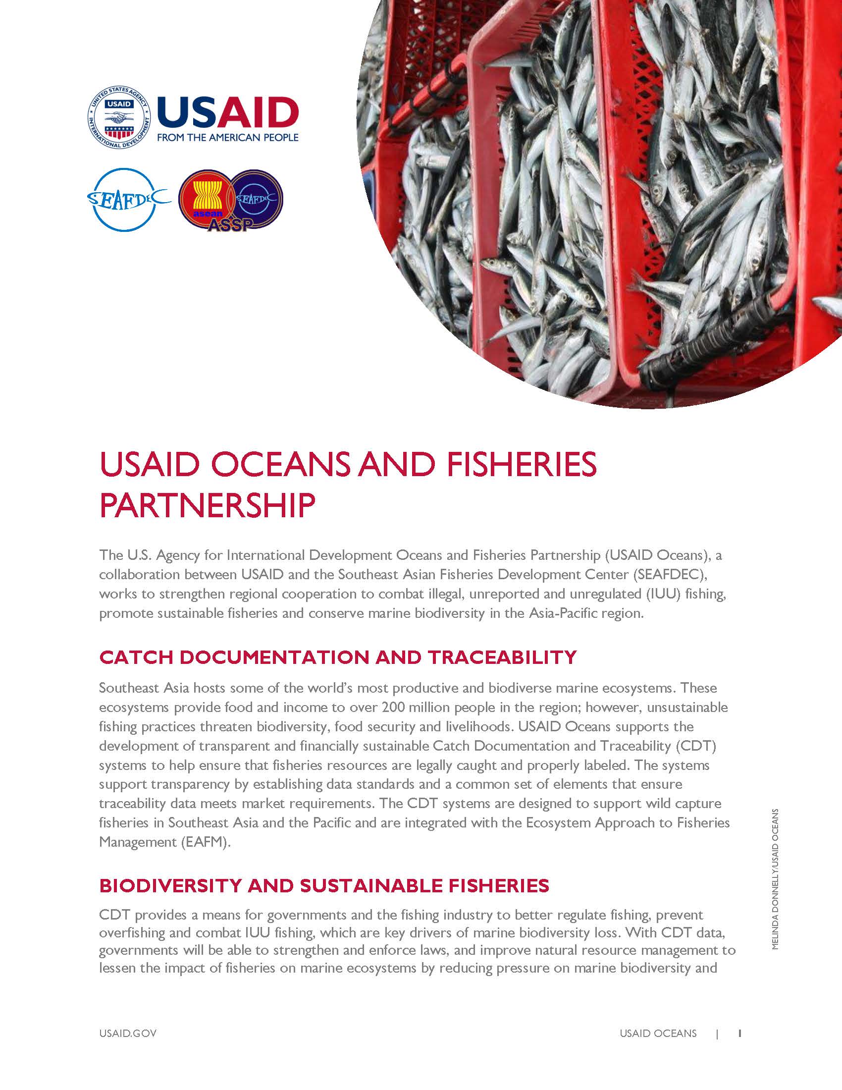 USAID OCEANS AND FISHERIES PARTNERSHIP