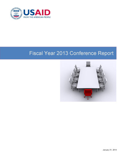 FY 2013 Conference Report 