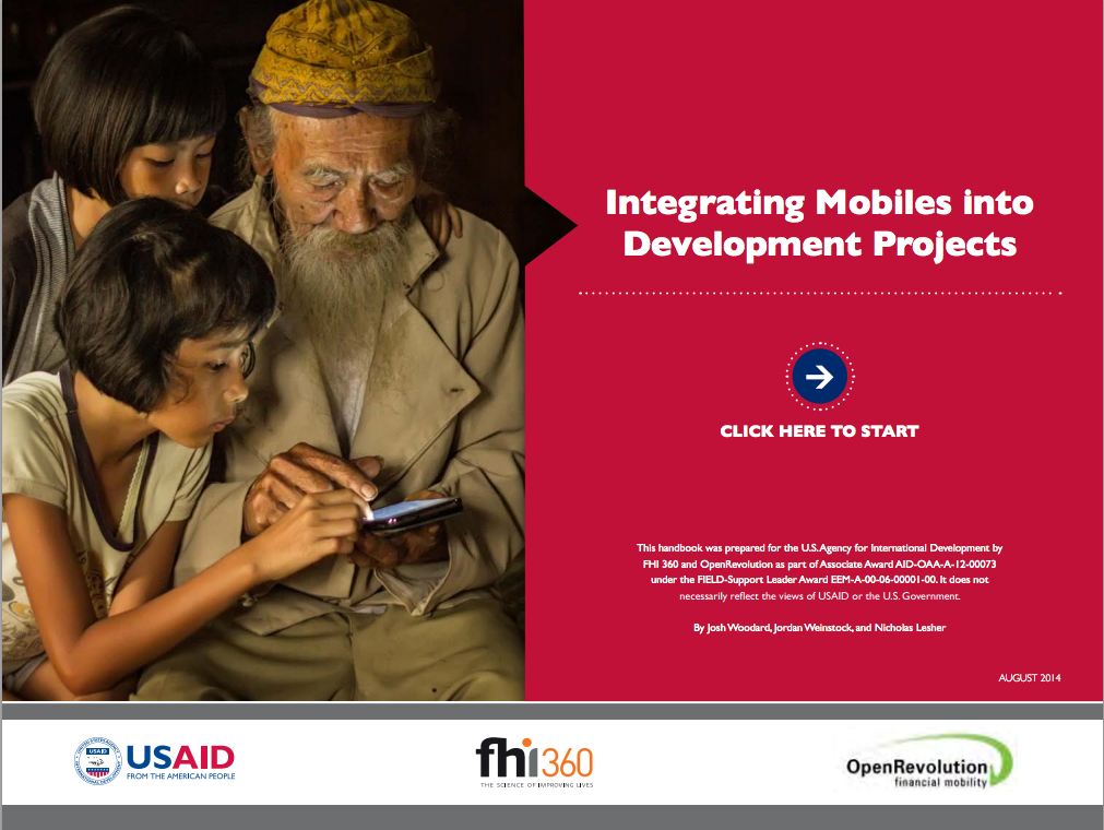 Integrating Mobiles into Development Projects Handbook