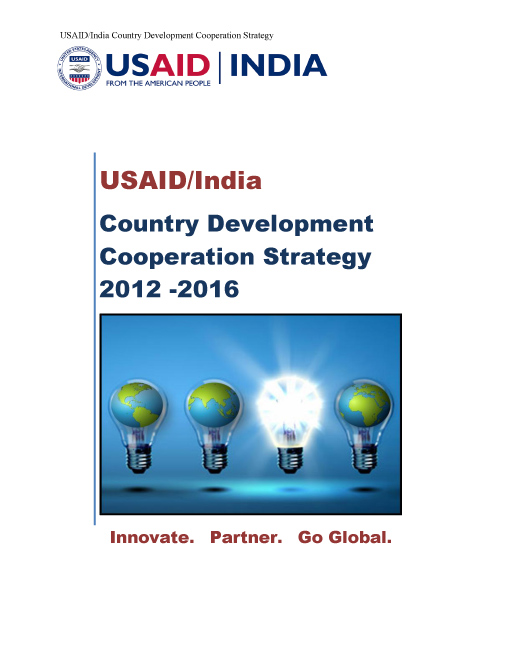 USAID/India Country Development Cooperation Strategy
