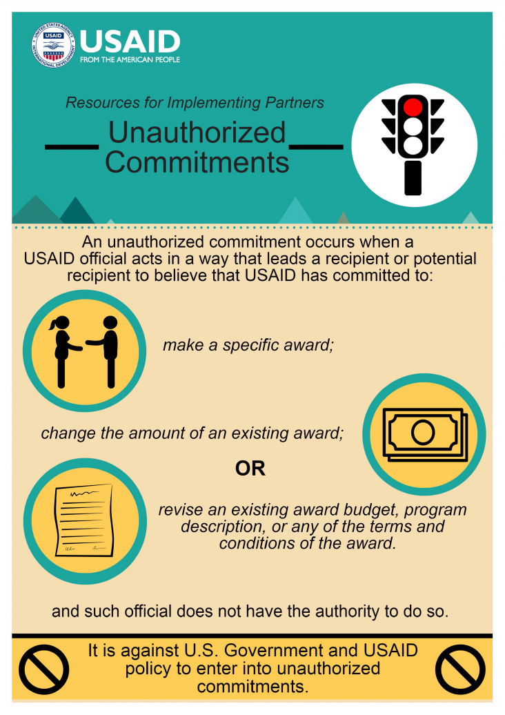 Infographic: Unauthorized Commitments
