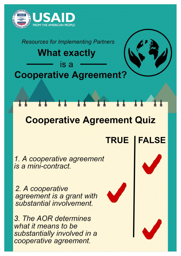 Infographic: What exactly is a cooperative agreement?