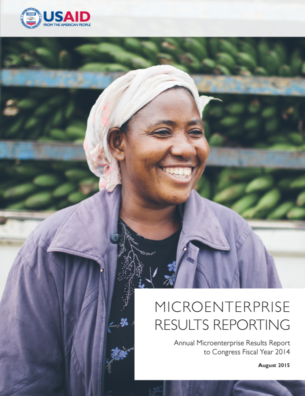 Annual Microenterprise Results Report to Congress Fiscal Year 2014