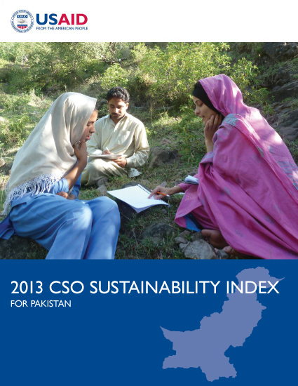 2013 CSO Sustainability Index (CSOSI) for Pakistan
