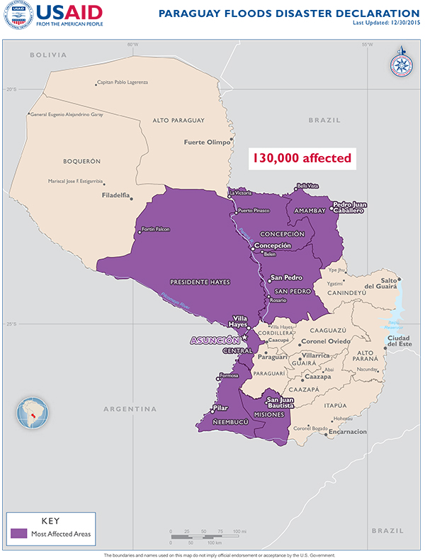 Paraguay Disaster Declaration - 12-30-2015