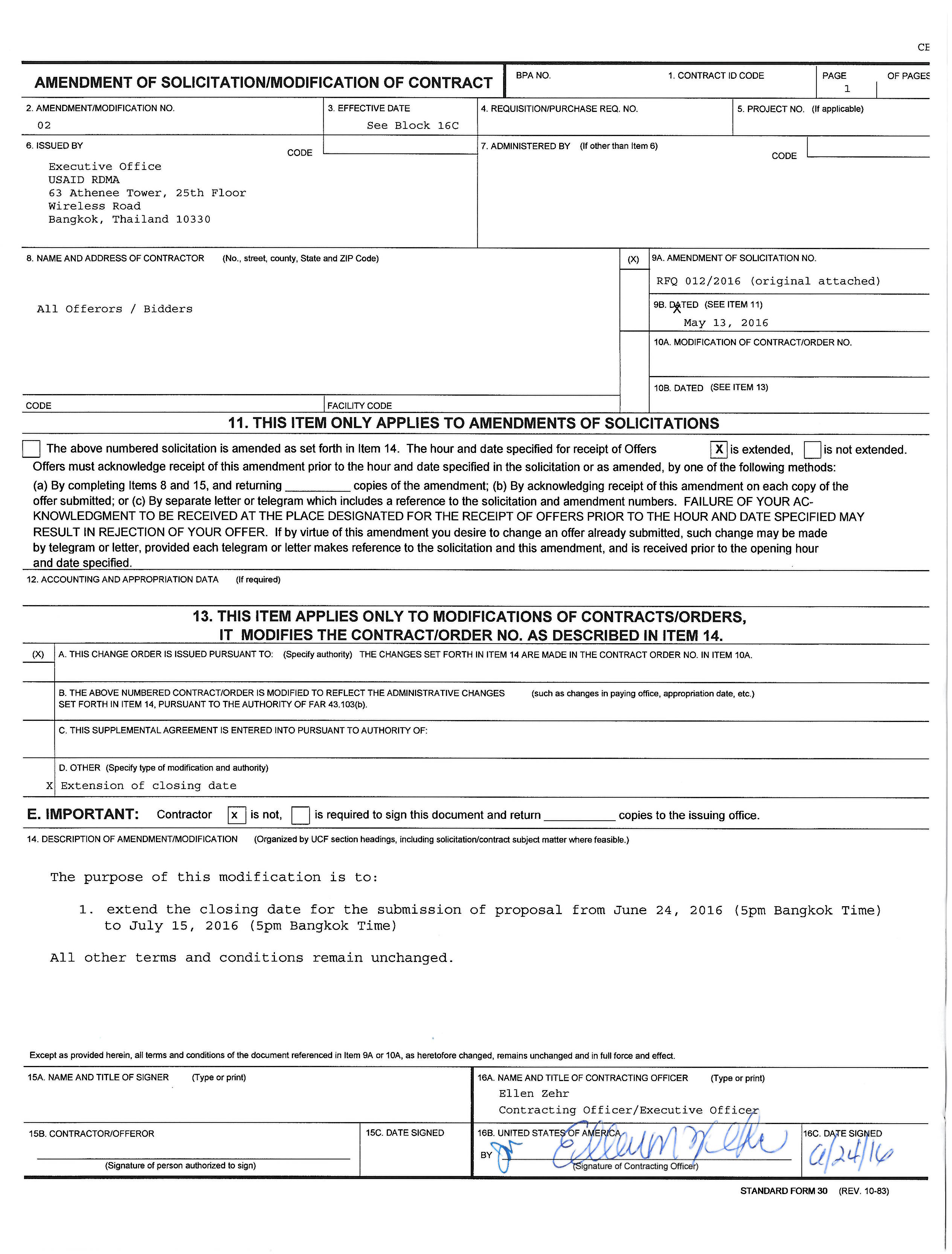 Purchase of Audio Visual Maintenance Agreement 