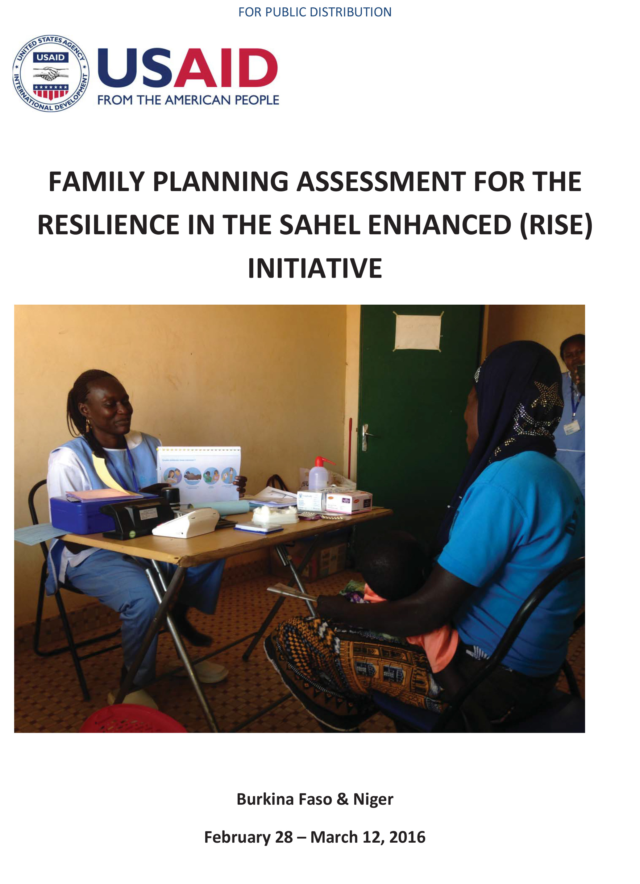 RISE Family Planning Assessment