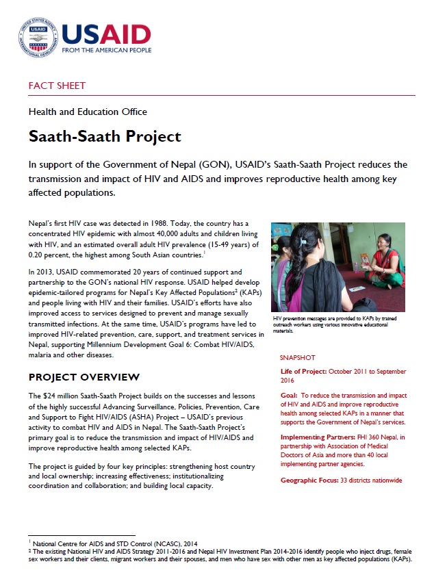 Saath-Saath Project