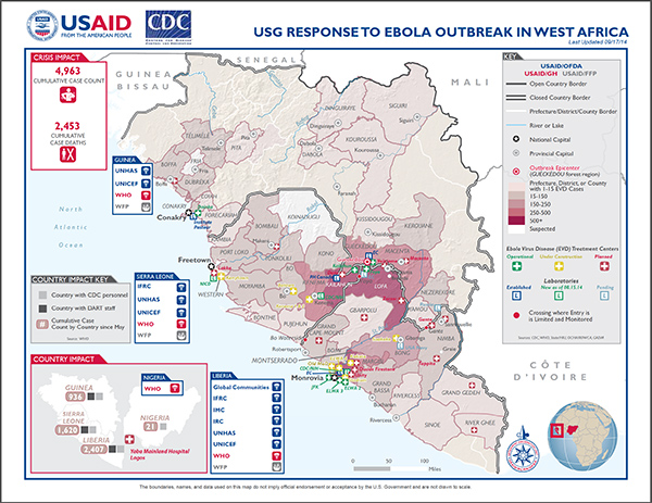 09.17.14 - USG West Africa Ebola Outbreak Program Map