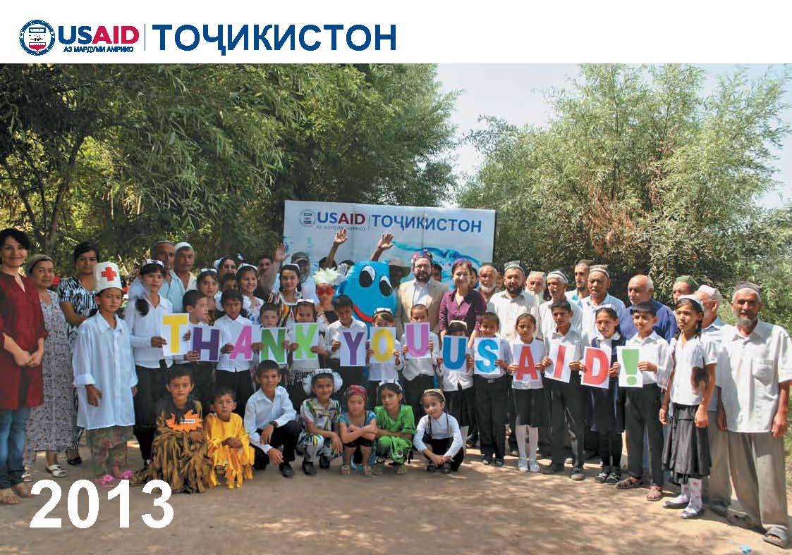USAID Tajikistan Calendar 2013