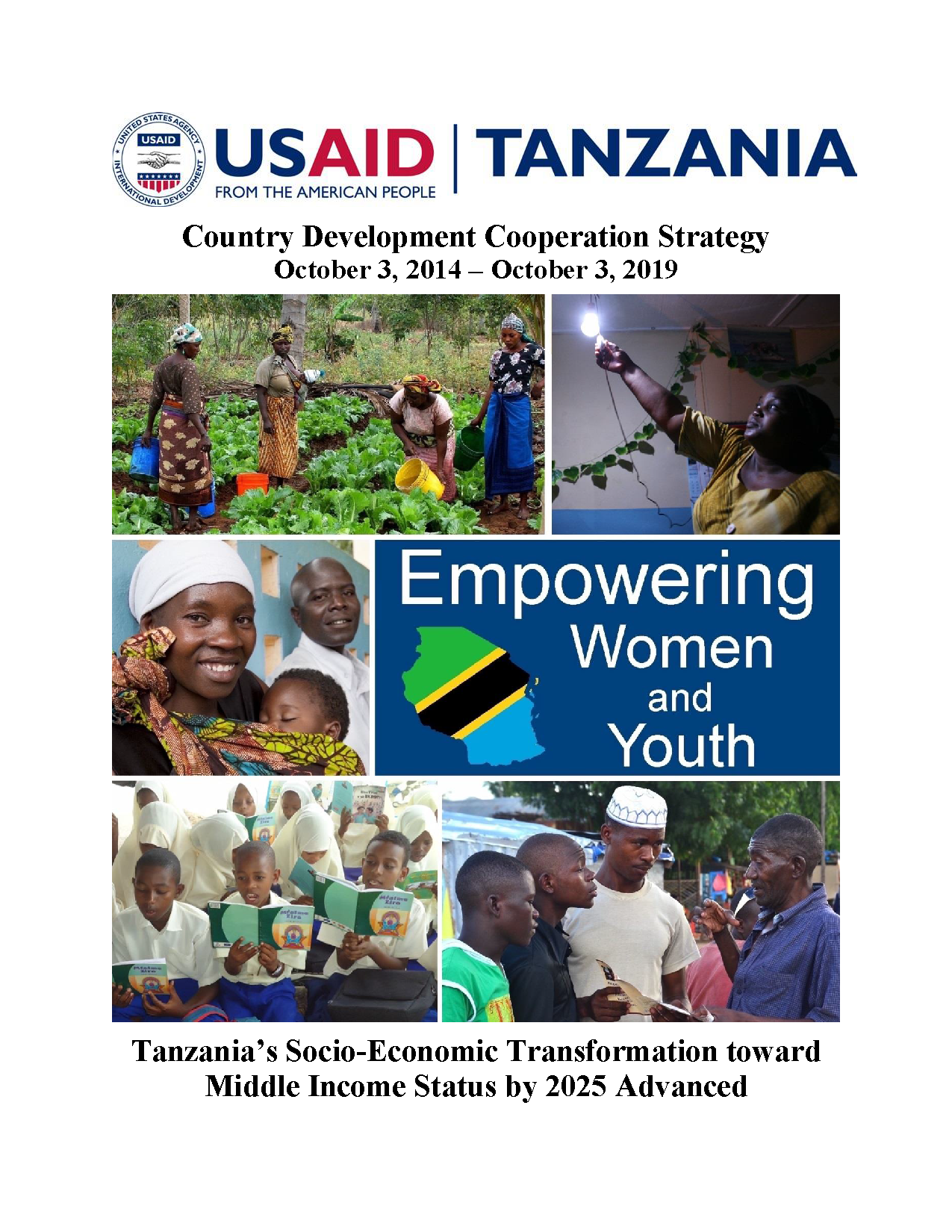 USAID Tanzaia CDCS
