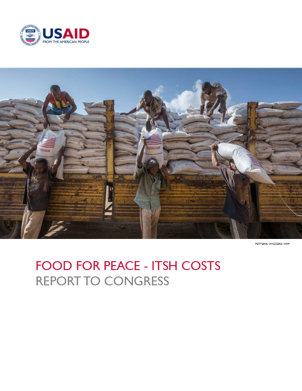 Food For Peace Internal Transportation, Storage, and Handling (ITSH) Costs