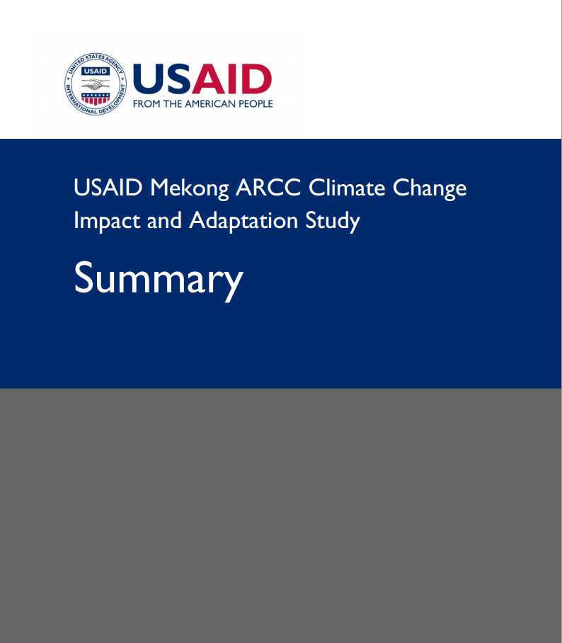 USAID Mekong Climate Change Summary Report 2013