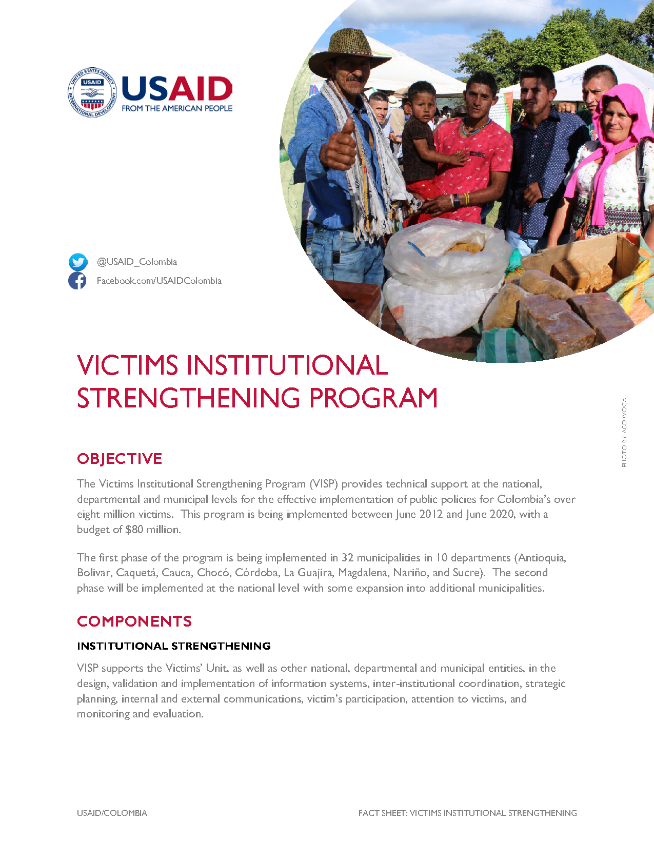 Victim Institutional Strengthening Program Document