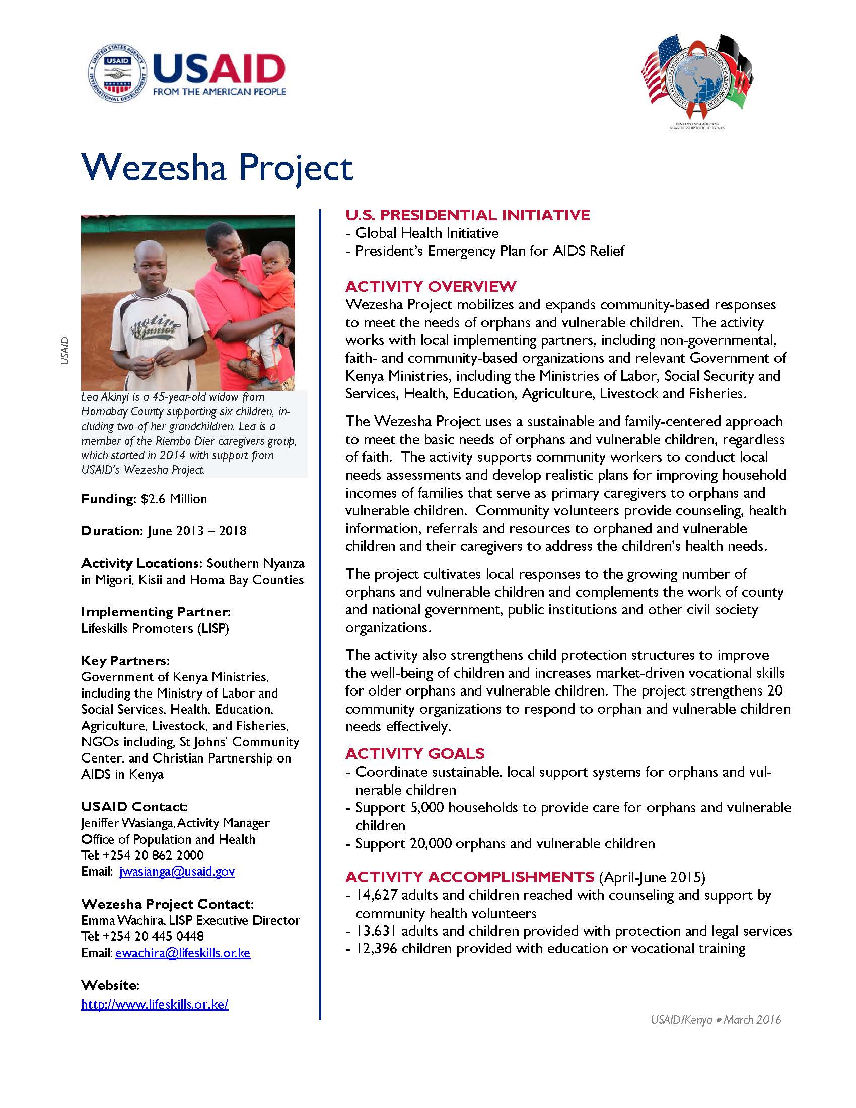 Wezesha Project