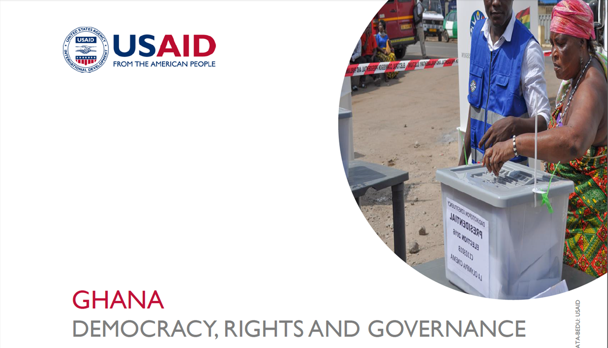USAID/Ghana’s Democracy, Rights, and Governance Program