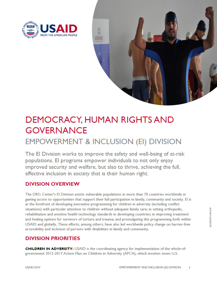 DCHA: Empowerment and Inclusion Division