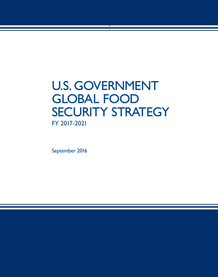 U.S. Government Global Food Security Strategy 2017-2021