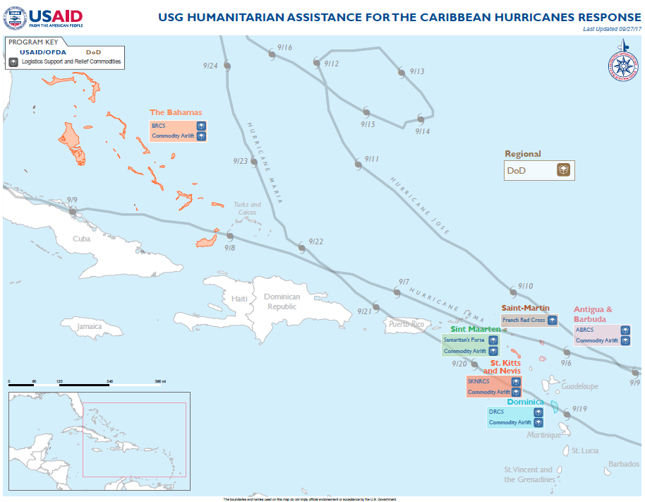 Caribbean Hurricanes - Map #14