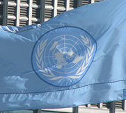 Flag of the United nations / Jesse Thomas, USAID