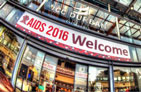 Front entrance to the AIDS 2016 Conference Center