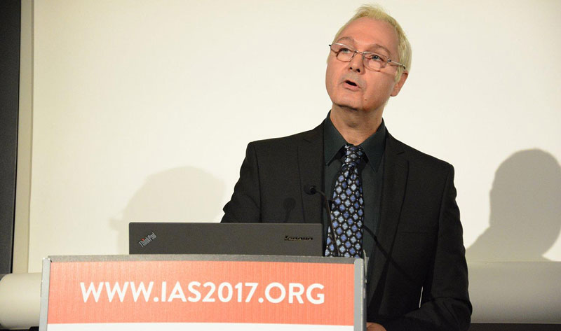 USAID Office of HIV/AIDS Senior HIV/AIDS Advisor for Key Populations, Cameron Wolf, leads a satellite session at IAS 2017