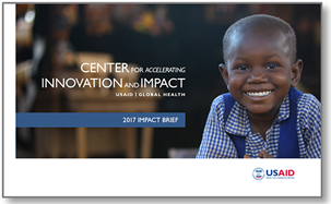 cover of the CII's 2017 Impact Brief with photo of a young boy