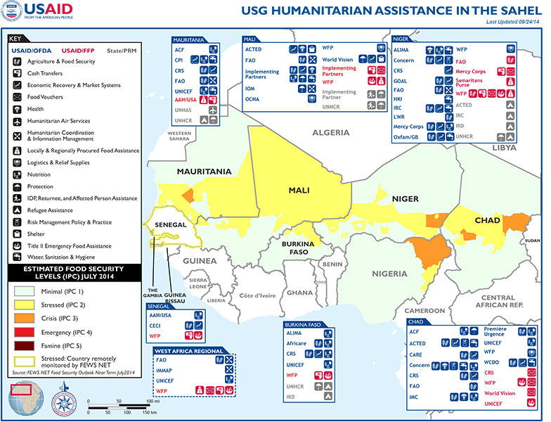 Sahel Map - 09-24-2014