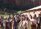 In 2009, the isolated Tabia Debre Abay community built this Alternative Basic Education Center in Tigray, Ethiopia, with USAID s