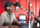 Catherine “Chiku” Wanjiku, a news editor and on-air journalist for the community radio station Loch FM in Korogocho, Nairobi, wa