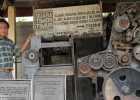 This Timor-Leste printing press—the only one in the country—was destroyed in 1999 in violence following a referendum on independ