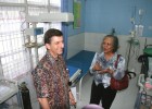 Andrew Sisson of the U.S. Global Development Lab visits the Deli Serdang District Public Hospital.