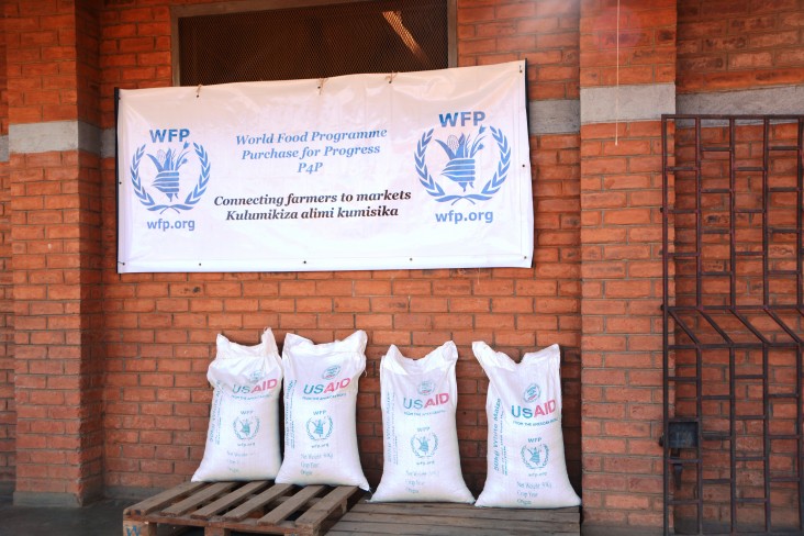 U.S. food assistance purchased locally through the UN World Food Program (WFP).