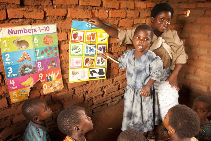 Schoolgirls Reading - Education - Malawi